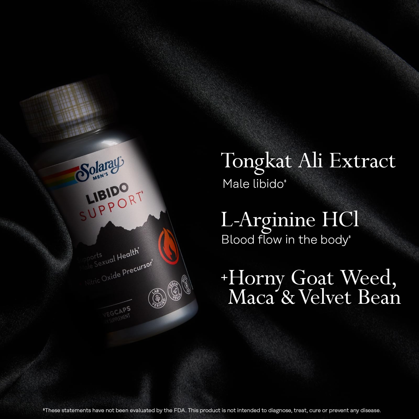 Amazon.com: SOLARAY Libido Support for Men - Sexual Health, Nitric