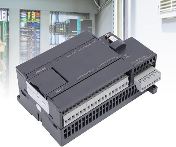 Programmable Logic Module Controller Unit, PLC Controller with 16 In 12 Out, 2 Channel 60K High Speed Counting, for Industrial Automation Control Board