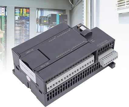 Programmable Logic Module Controller Unit, PLC Controller with 16 In 12 Out, 2 Channel 60K High Speed Counting, for Industrial Automation Control Board