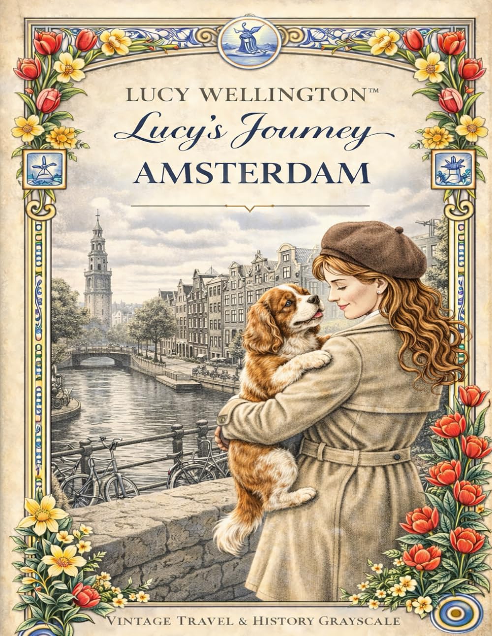 Lucy’s Journey to Amsterdam: A Relaxing Coloring Book Featuring Historic Canals, Quiet City Scenes, and a Gentle Travel Story (Lucy Wellington)