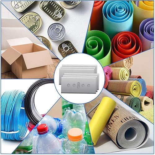 Miniatura 6 de UCEC Juego de cortadores retráctiles para cuchillos, 6 piezas de cortador de cartón con 10 cuchillas, compacto, uso extendido para oficina