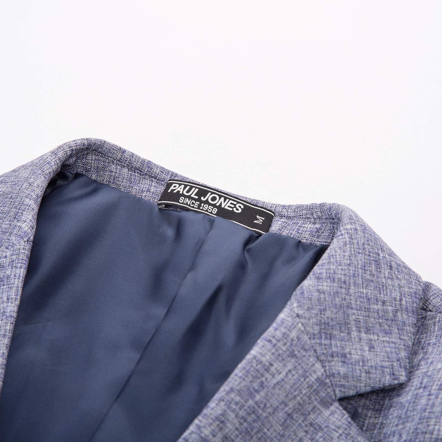 PJ PAUL JONES Men's Casual One Button Suit Blazer Jacket Sport Coat