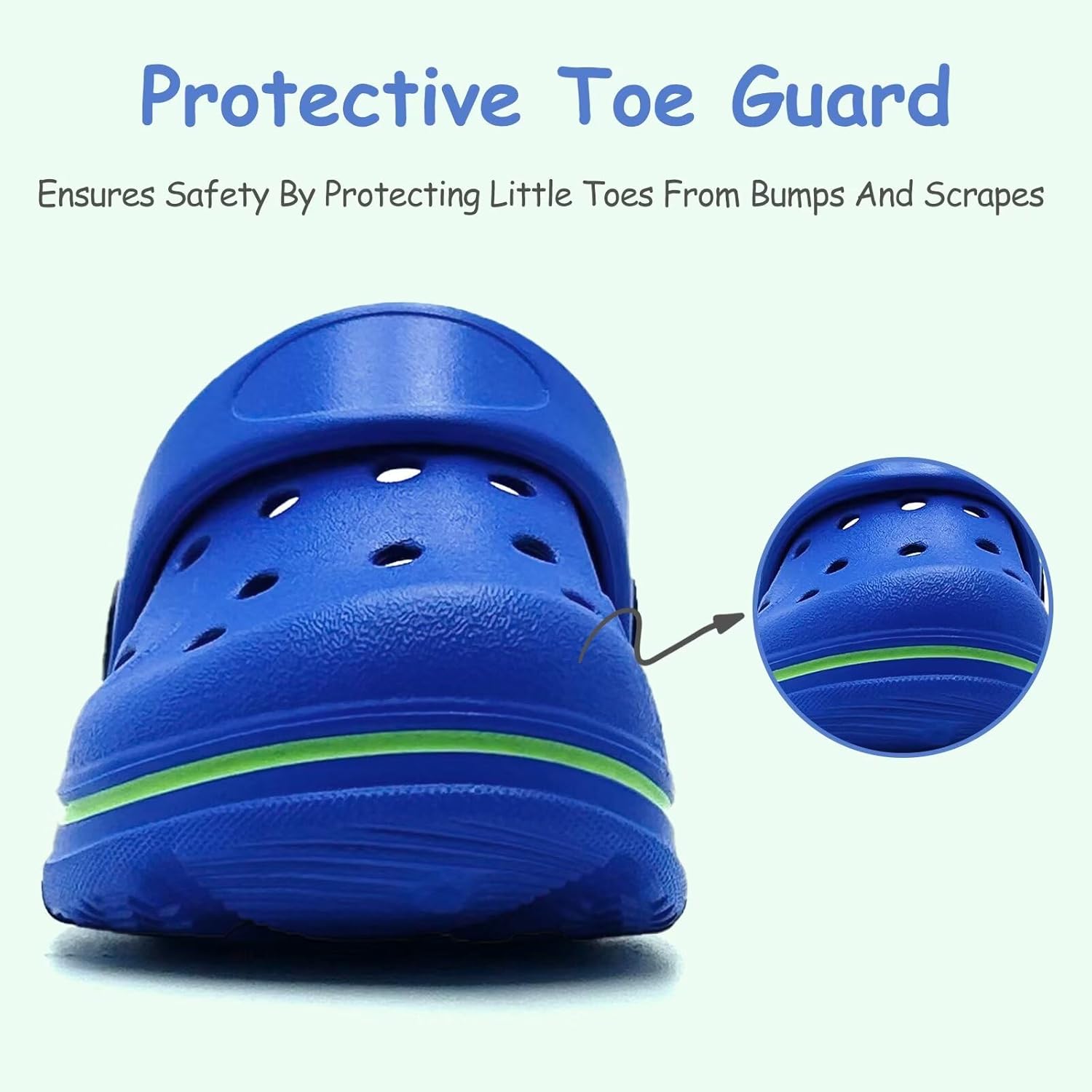 Toddler Girls Boys Clogs Classic Garden Shower Beach Pool Swim Slip on Sandals Slides Children Kid Cute Water Shoes - Image 5