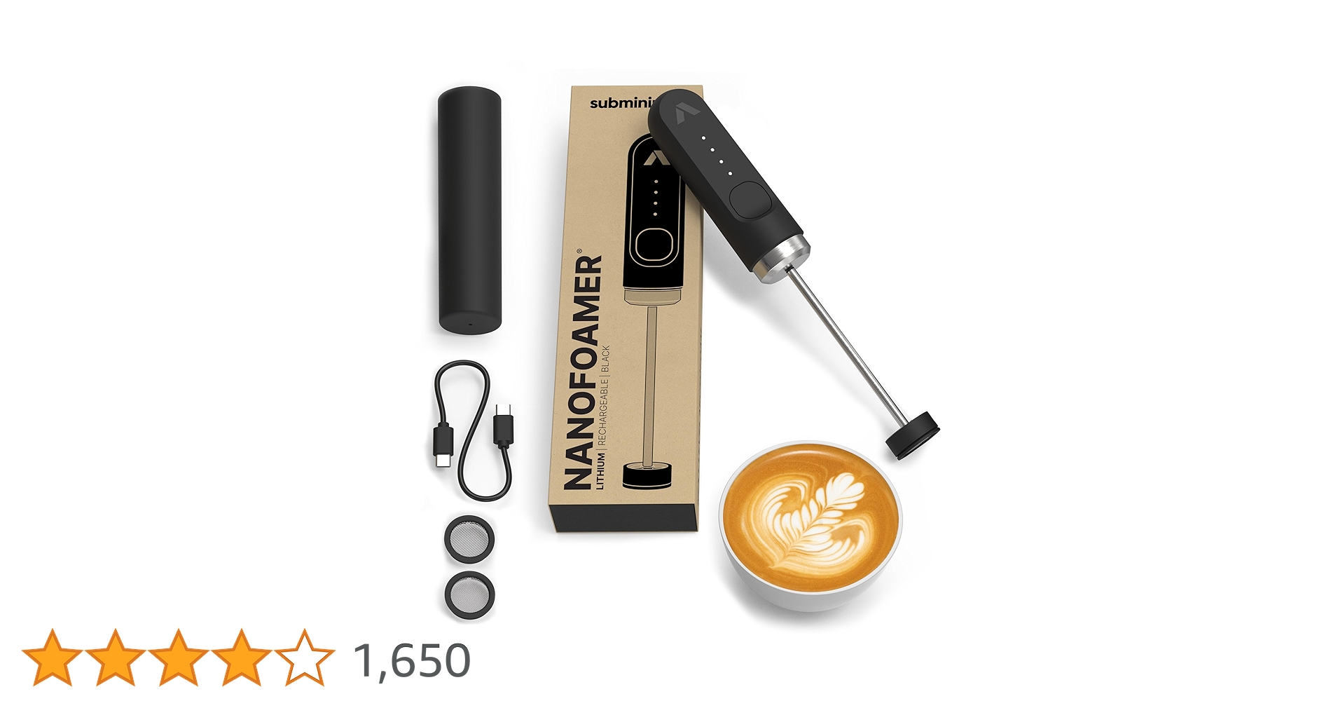 subminimal NANOFOAMER PRO ブラック 新品 Nano Foamer PRO（次回発売