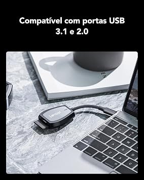 Lexar Profesyonel çift yuvalı okuyucu, USB-C bağlantılı, SD ve microSD kartlar için, UHS-I siyah