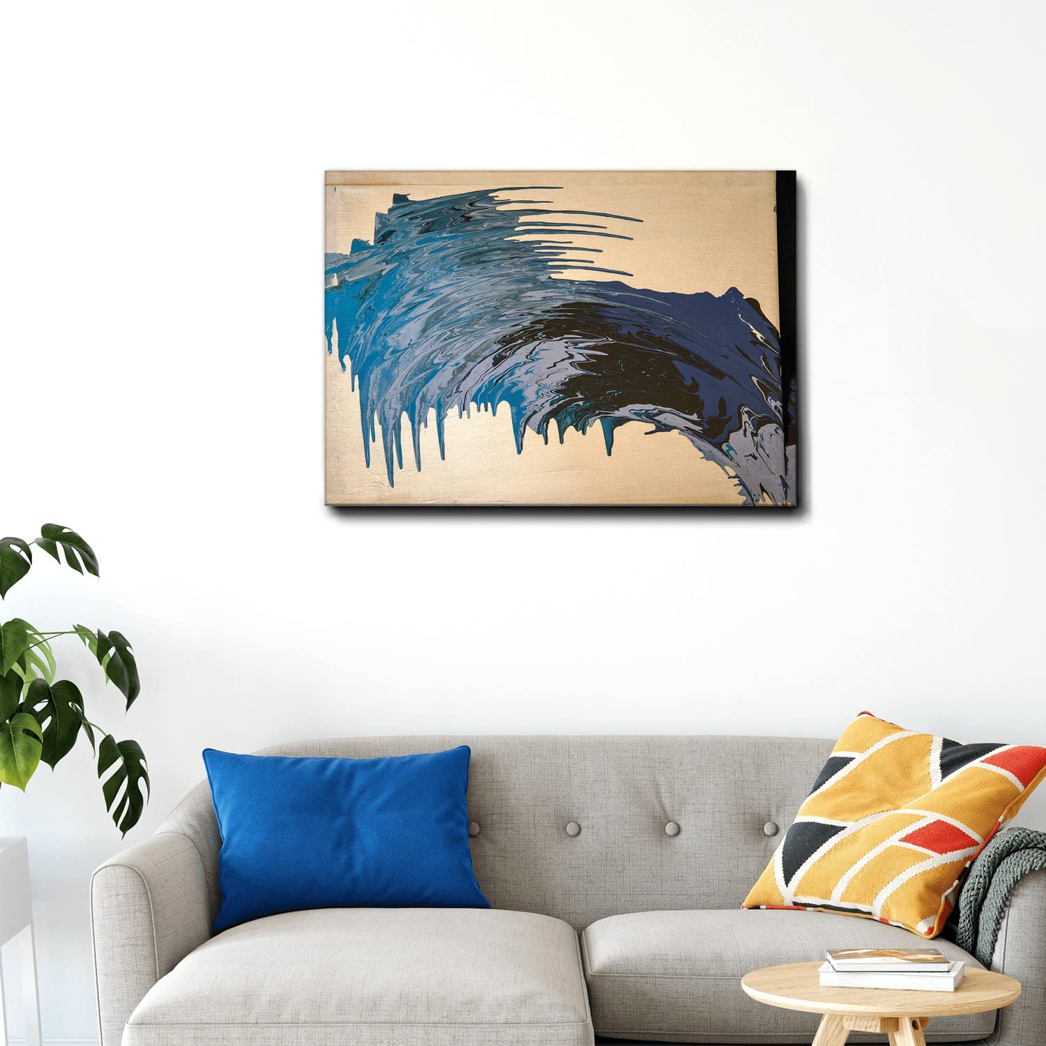 Giallobus - Quadro - Brad Zimmerman - Maestosa - Tela Canvas Telaio Premium Alto Spessore - 100x70 - Pronto da Appendere - Quadri Moderni per la casa