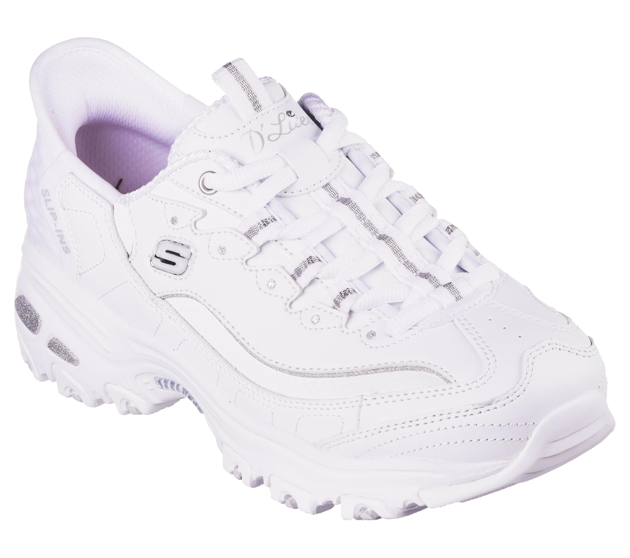 Skechers Damen D'Lites New Scene Hands Free Slip-insSneaker