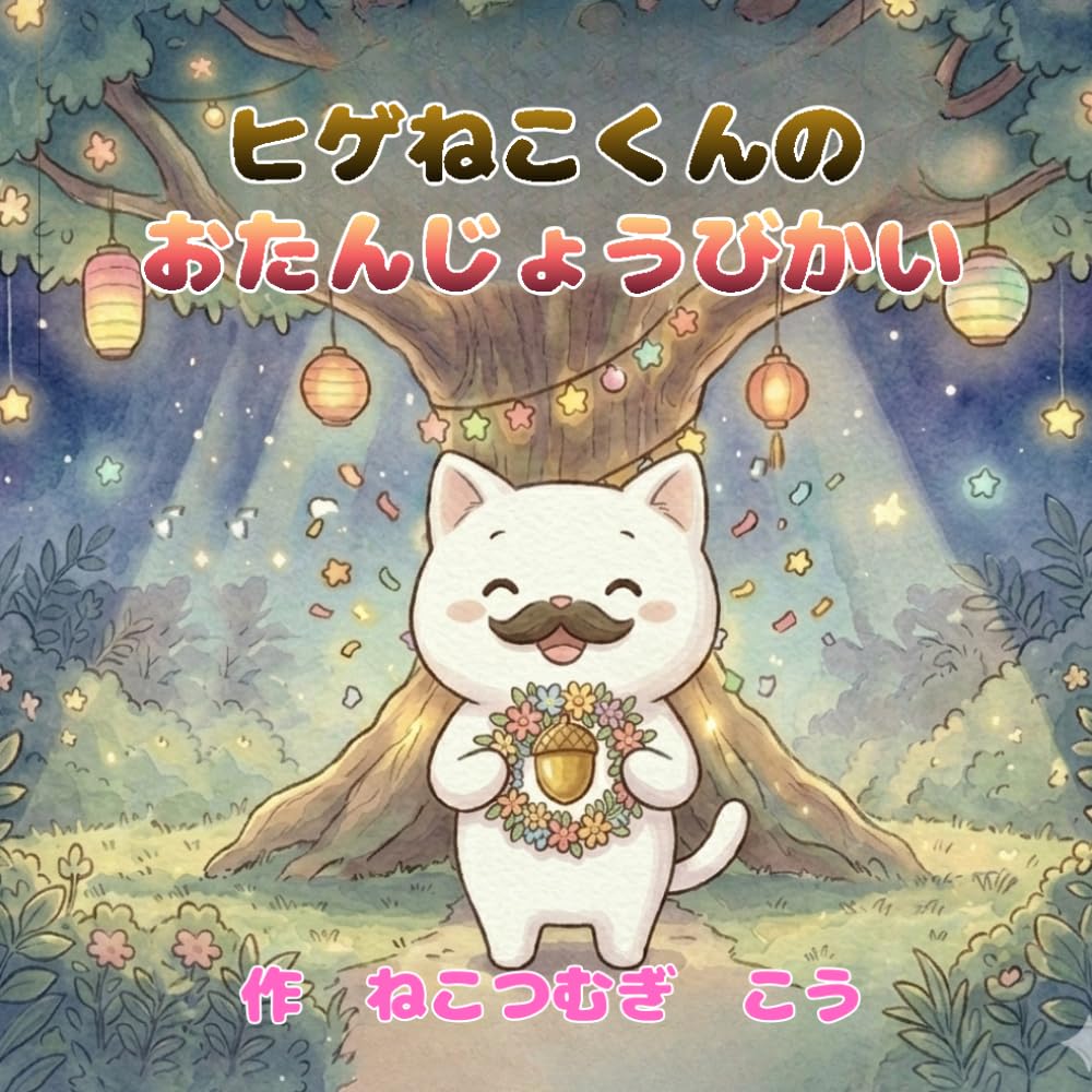 ヒゲねこくんのおたんじょうびかい: (幼児向け絵本）