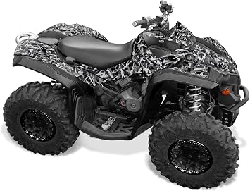 Graphics Kit for Can Am Renegade 500 - Gun Girl Camo - Black Background