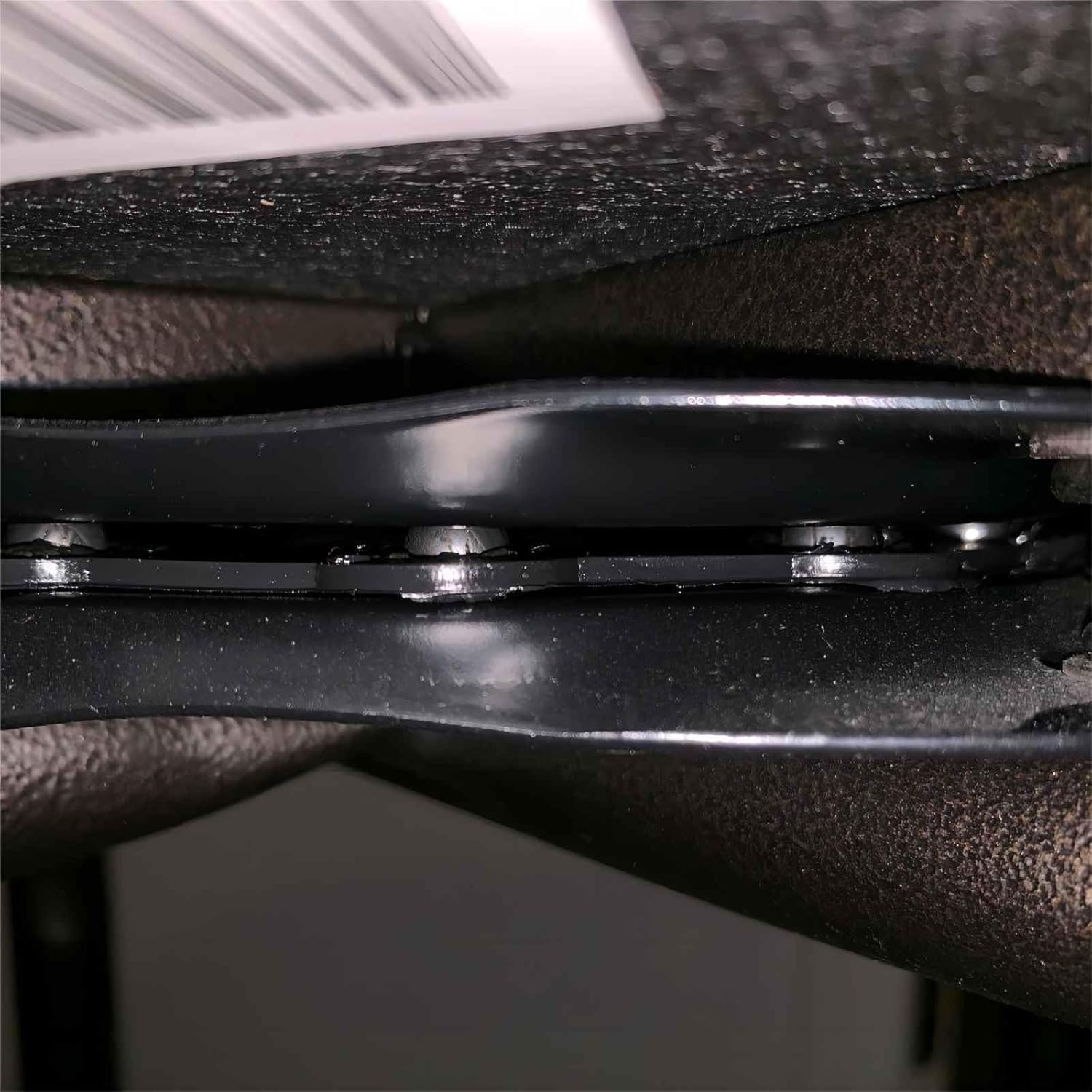 3 PCS 6-1/4 Inch Bar Stool Swivel Plate, Heavy Duty Seat Swivel Base Mount Plate for Stool and Chair, Black