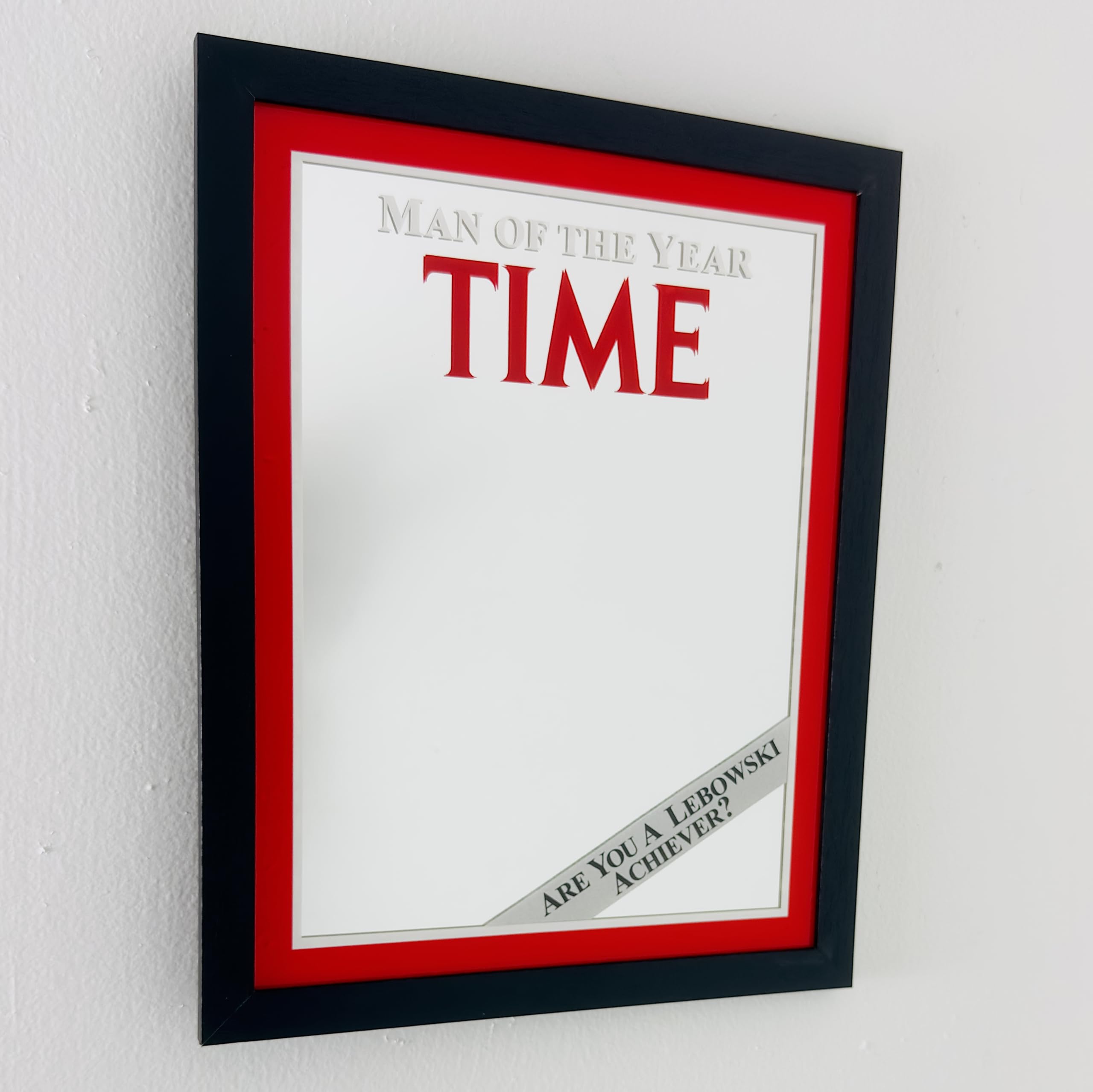 Amazon.com: The Big Lebowski Mirror Achiever Man of the Year Time