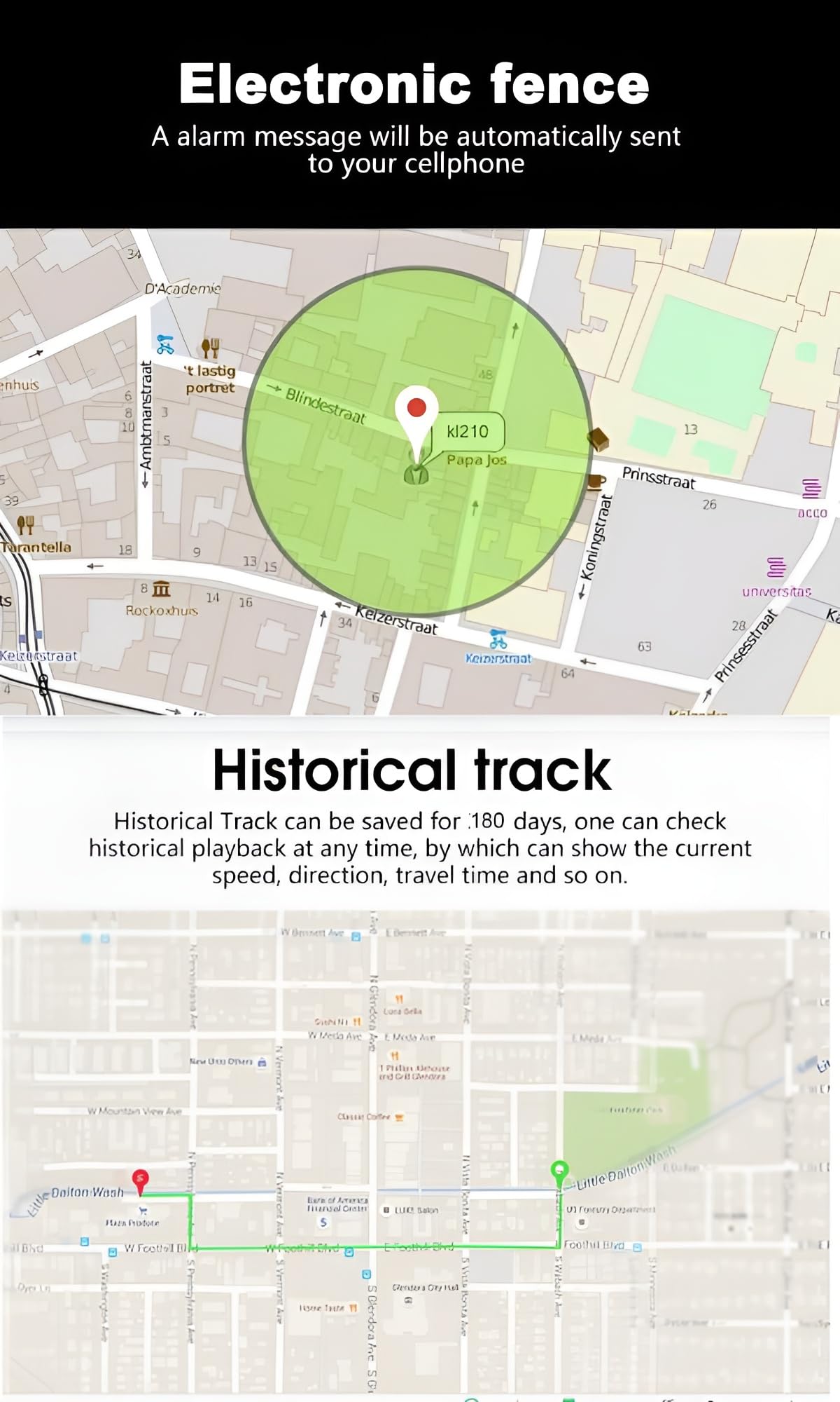 Micro Localizzatore GPS Spia Auto Mini GPS Tracker con Microfono Portatile Mini Localizzatore GPS APP Senza Abbonamento IP65 Impermeabile Magnete Integrato per Bambini Anziani