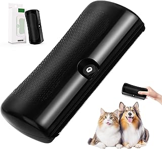 Fellwunder Bürste Hund, Pet Care Brush,Hundebürste Langhaar, Pet Hair Removal,Grooming Combs For Cat and Dog,Pet Hair Removal Brush,Pflegebürste für Hunde und Katzen, Schwarz product image