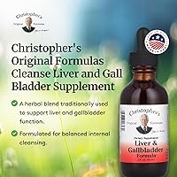 Vista 4 de Christopher's Original Formulas Suplemento de limpieza de hígado y vesícula biliar, 2