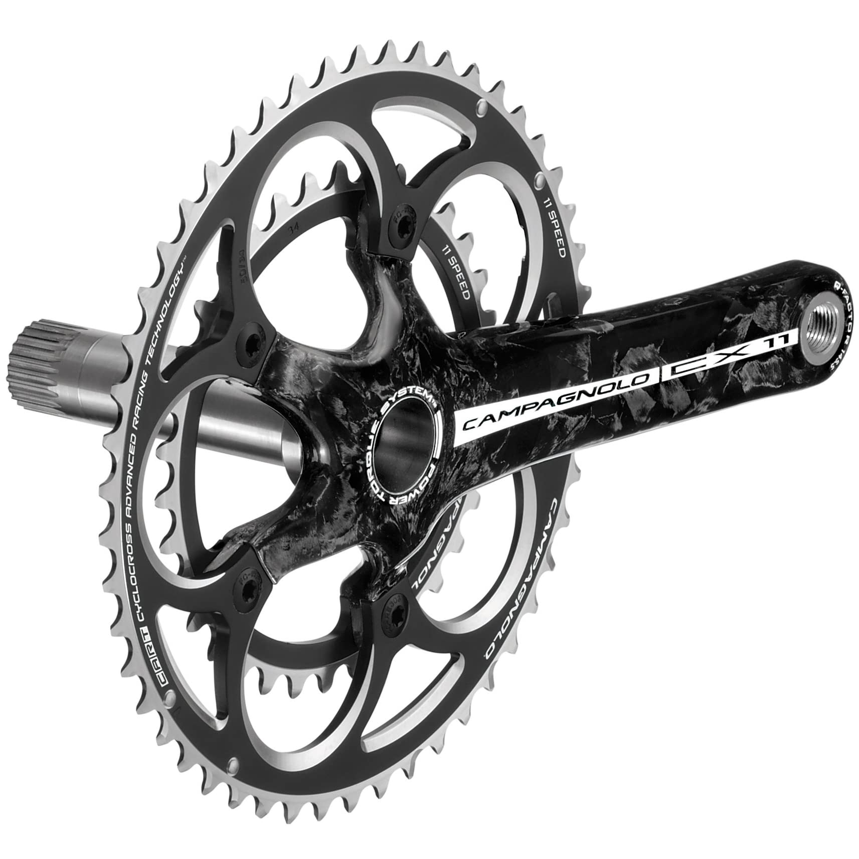 カンパニョーロ　コーラス　11速　170/50-34　カーボンクランク Amazon | Campagnolo（カンパニョーロ） クランク 13 CX PT 11S 170