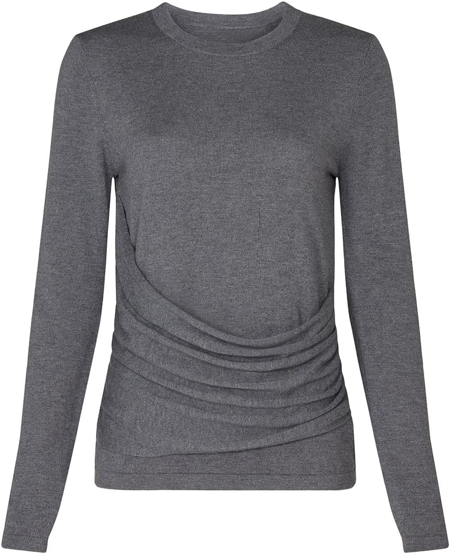 Rent The Runway Pre-Loved Drape Front Sweater - Image 2