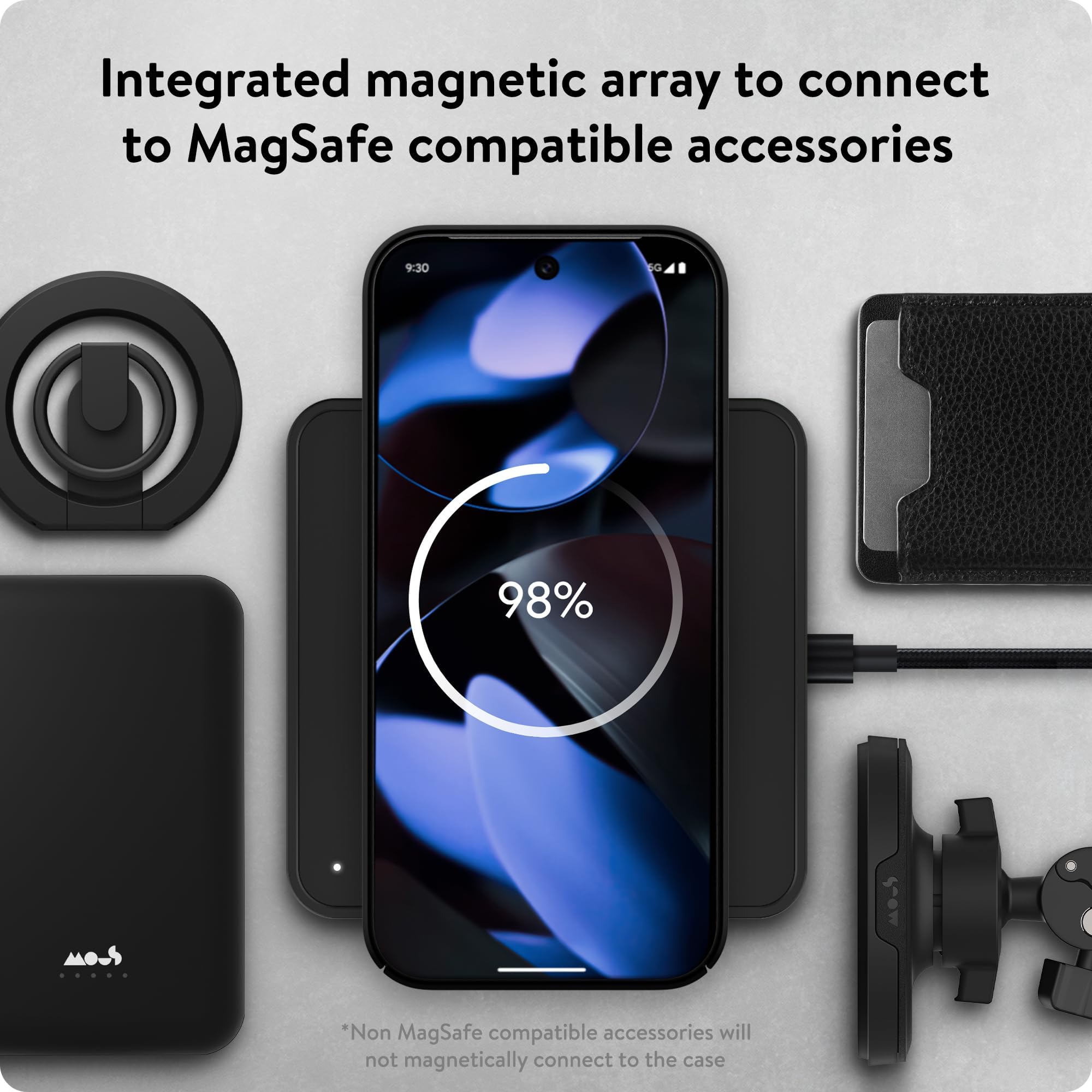 Amazon.com: Mous for Google Pixel 9 Pro XL Case MagSafe Compatible 