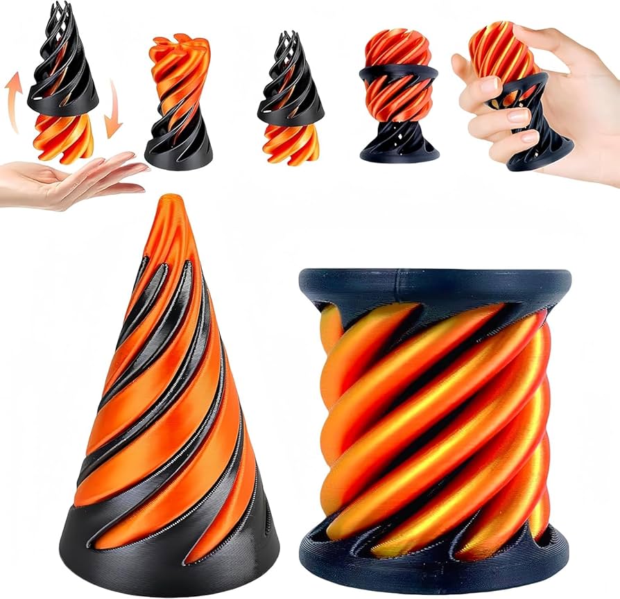 Amazon.co.jp: TIM CHESS 2個 不可能なピラミッドパススルー彫刻、不