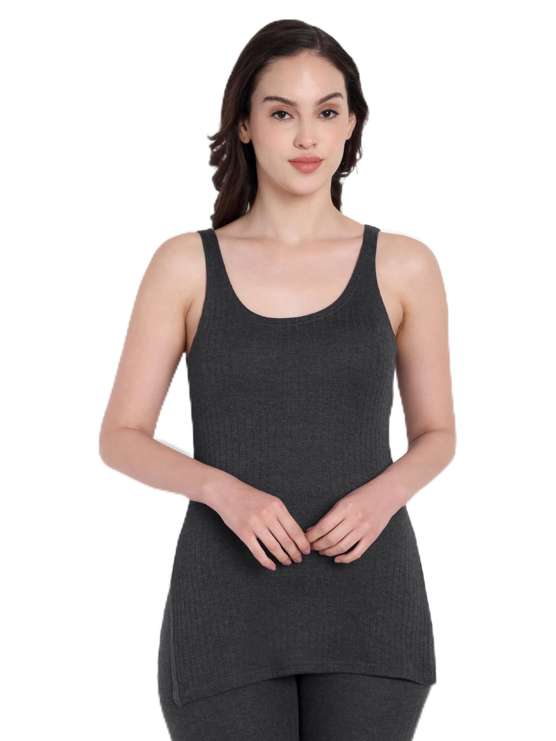 inner element Female Sleeveless Thermal Top Lightweight Breathable & Warm Pack of 1-picture-34
