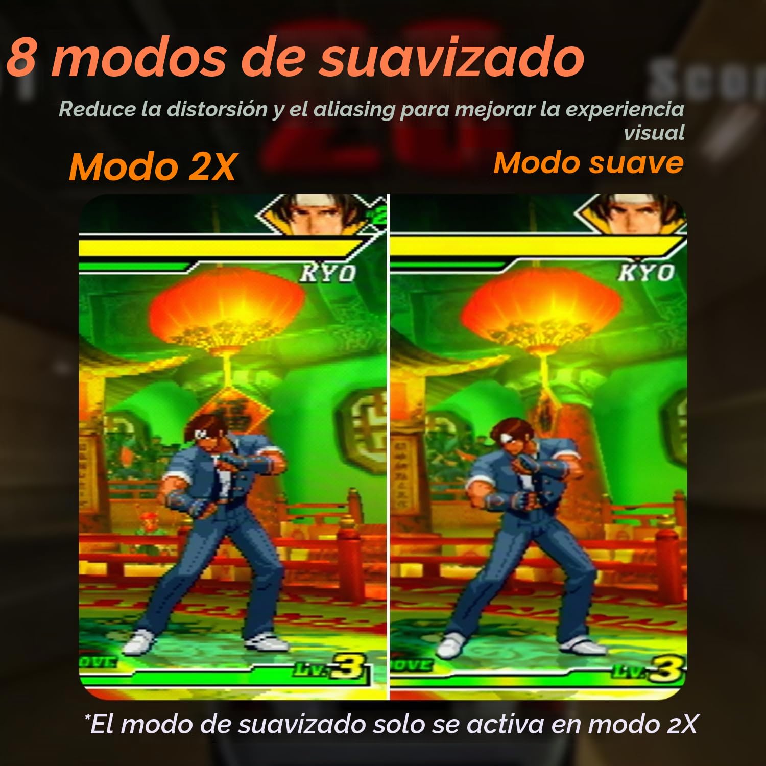 RetroScaler2x Convertidor AV/SV/YPBPR a HDMI™ - Soporta modos de duplicador de línea, filtro y paso, adaptador de videojuegos sin retraso, para PS2/N64/Dreamcast/Saturn/MD/NGC/SFC y más (rojo)