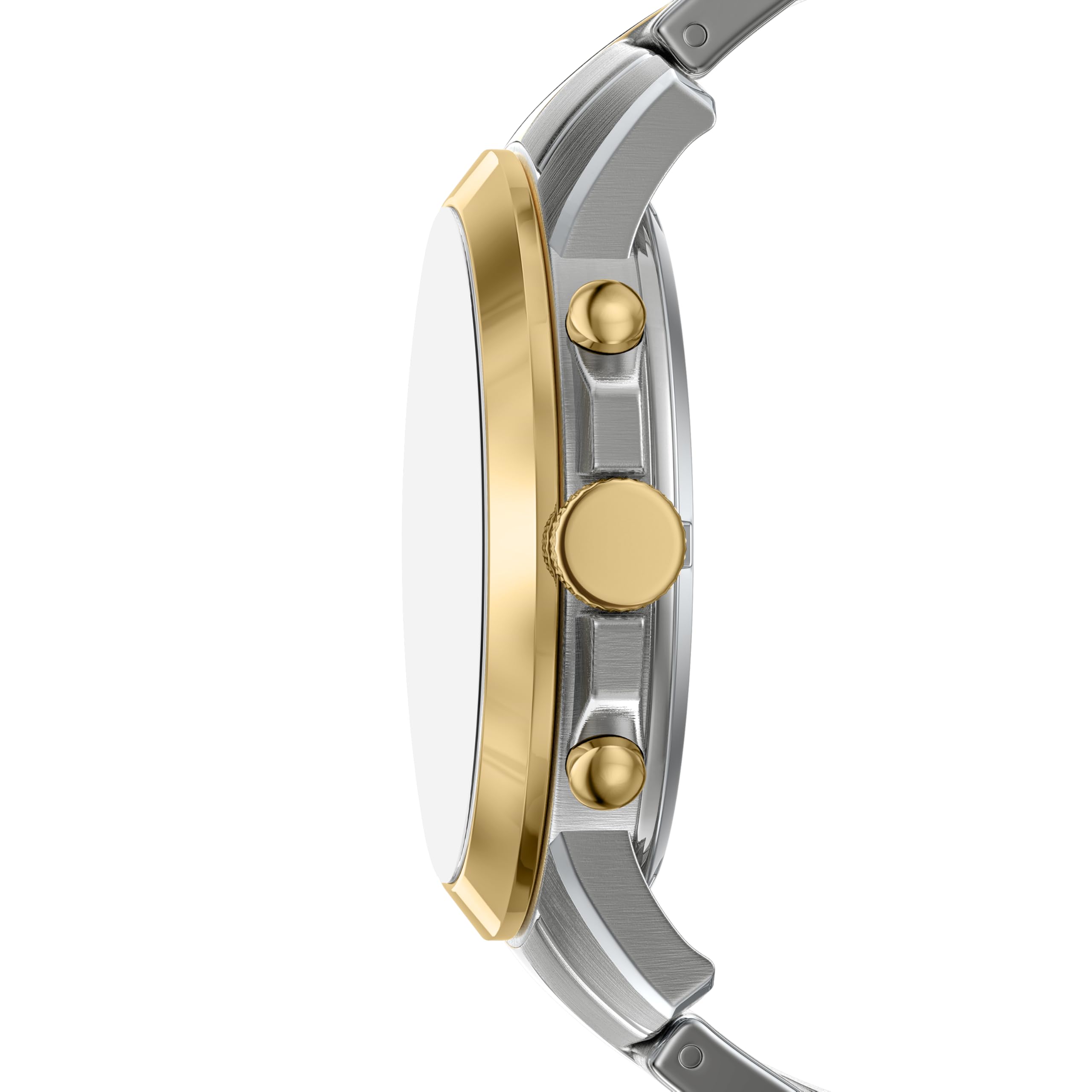 Fossil Hombres Grant Acero Inoxidable Cuarzo cronógrafo Reloj