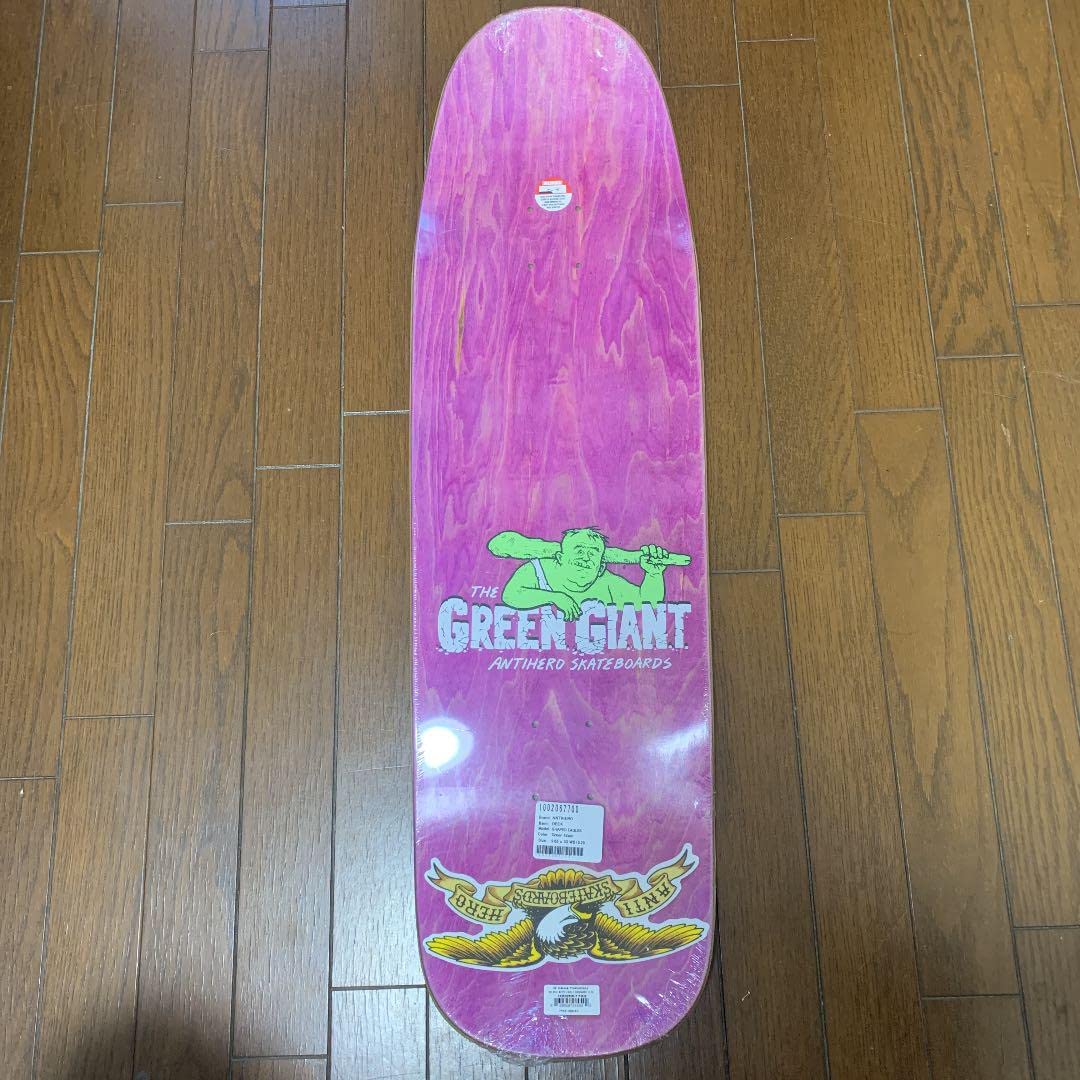 Amazon.co.jp: ANTIHERO アンチヒーロー デッキ GREEN GIANT