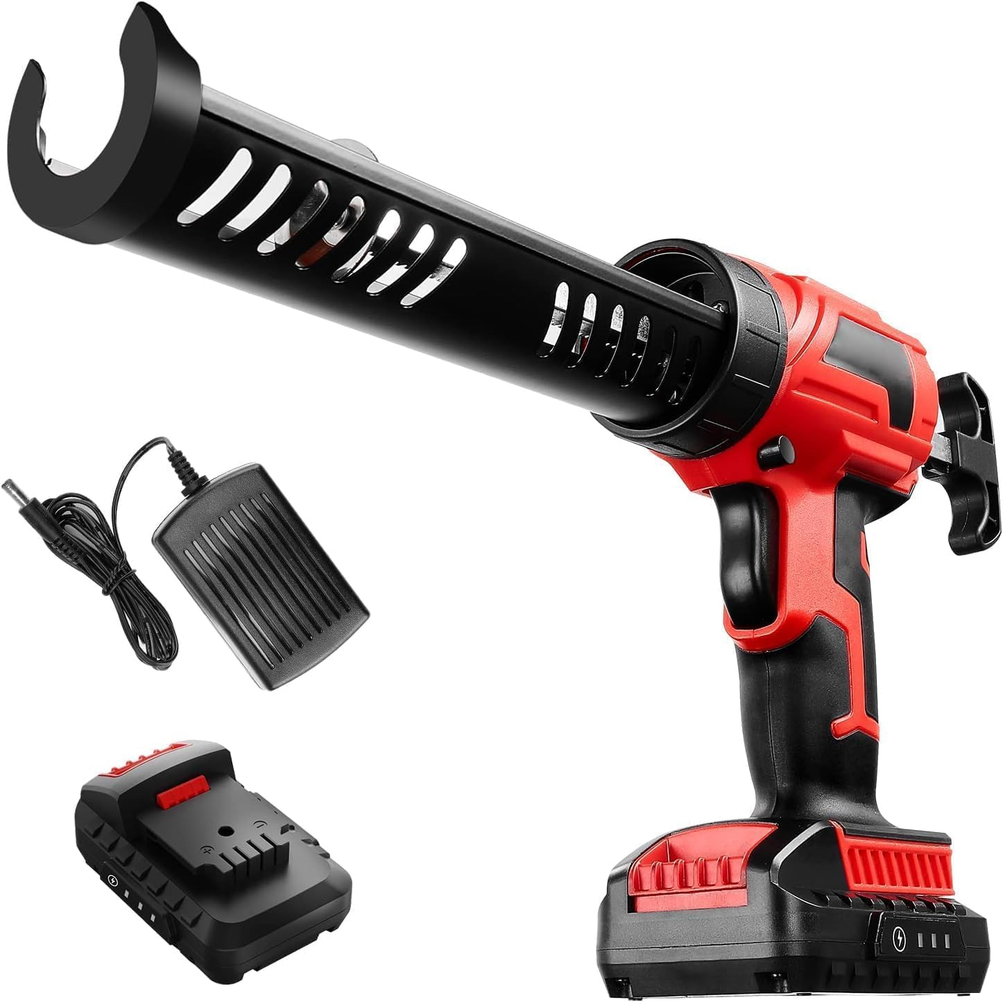 Pistolet à Calfeutrer Sans Fil CG100 – 20V Max, Batterie Li-Ion Et Chargeur Inclus, Bleu