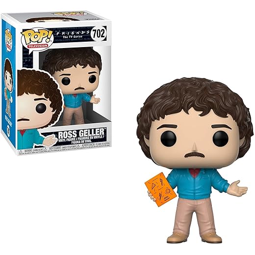 Funko Pop Television: Friends - Too Tan Ross Collectible Figure, Multicolor