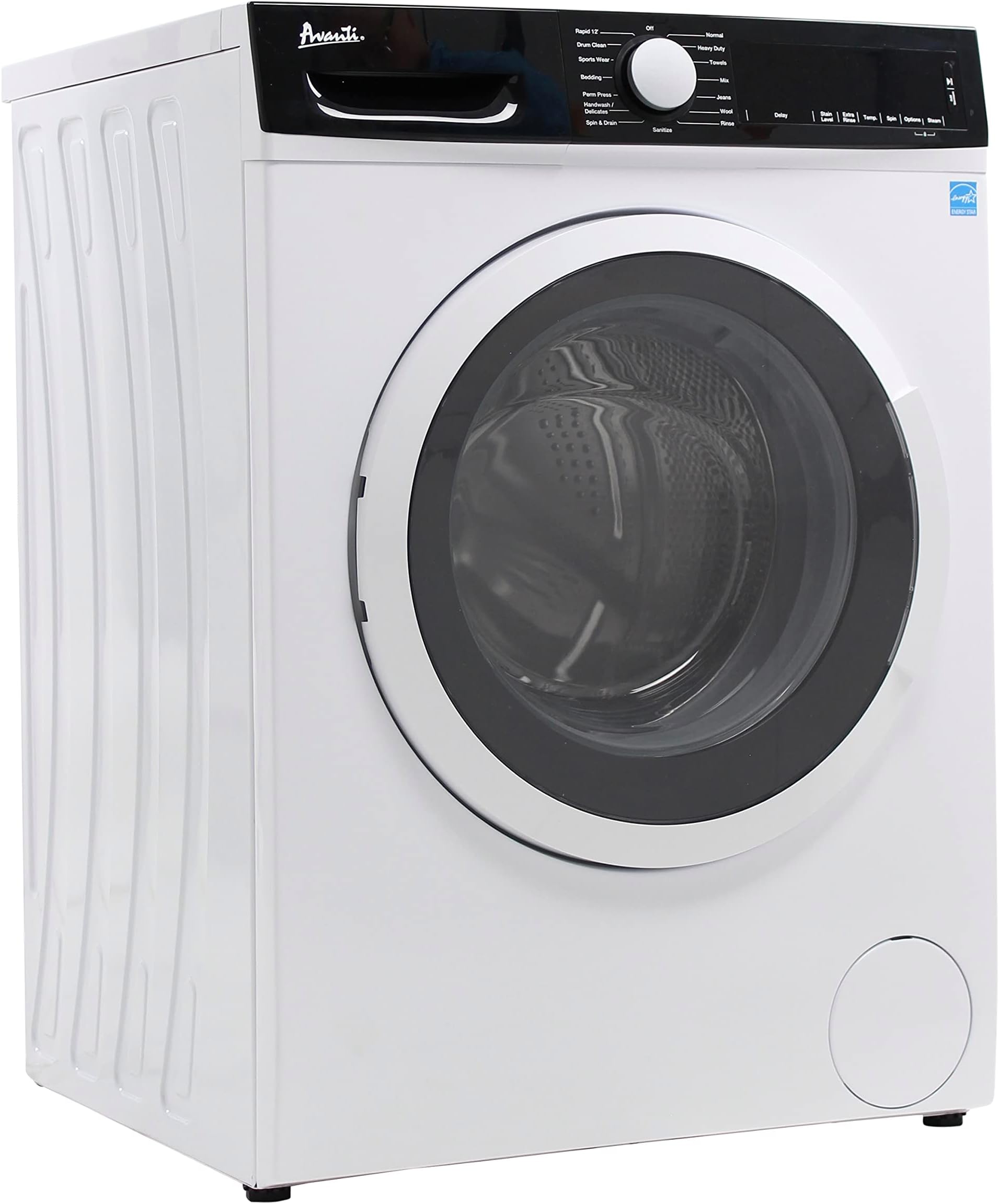Avanti FLW22V0W FLW22V Front Load Washer, 2.2 cu. ft, in