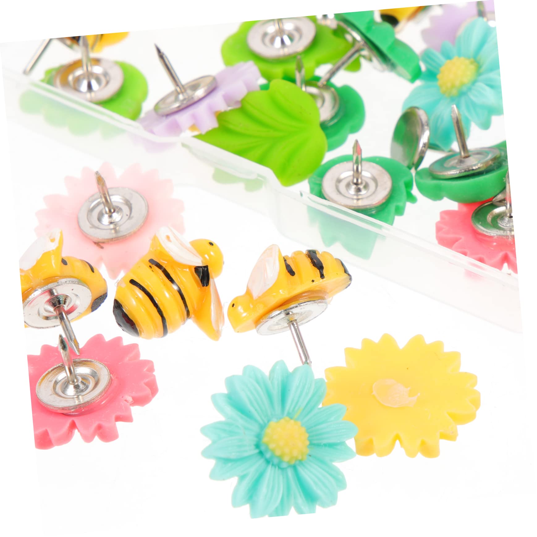 NUOBESTY 90stücke Cartoon Pinnnadeln Dekorative Reißnägel Für Büro Schule Und Zuhause Kreative Pushpins Mit Bunten Designs Für Notizen Und Bastelprojekte