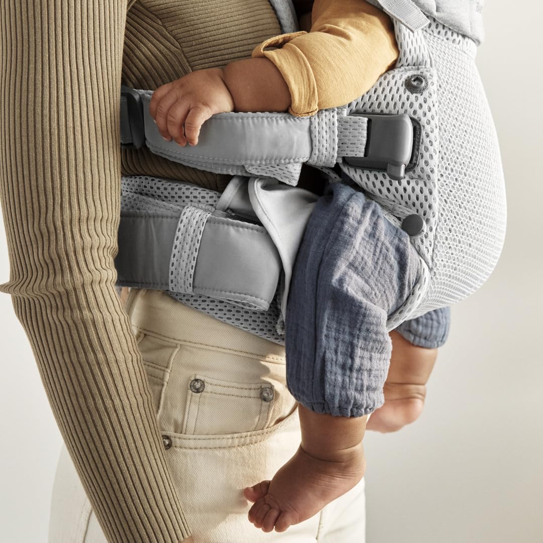 BABYBJÖRN Porte-bébé Harmony 3D Mesh Argent