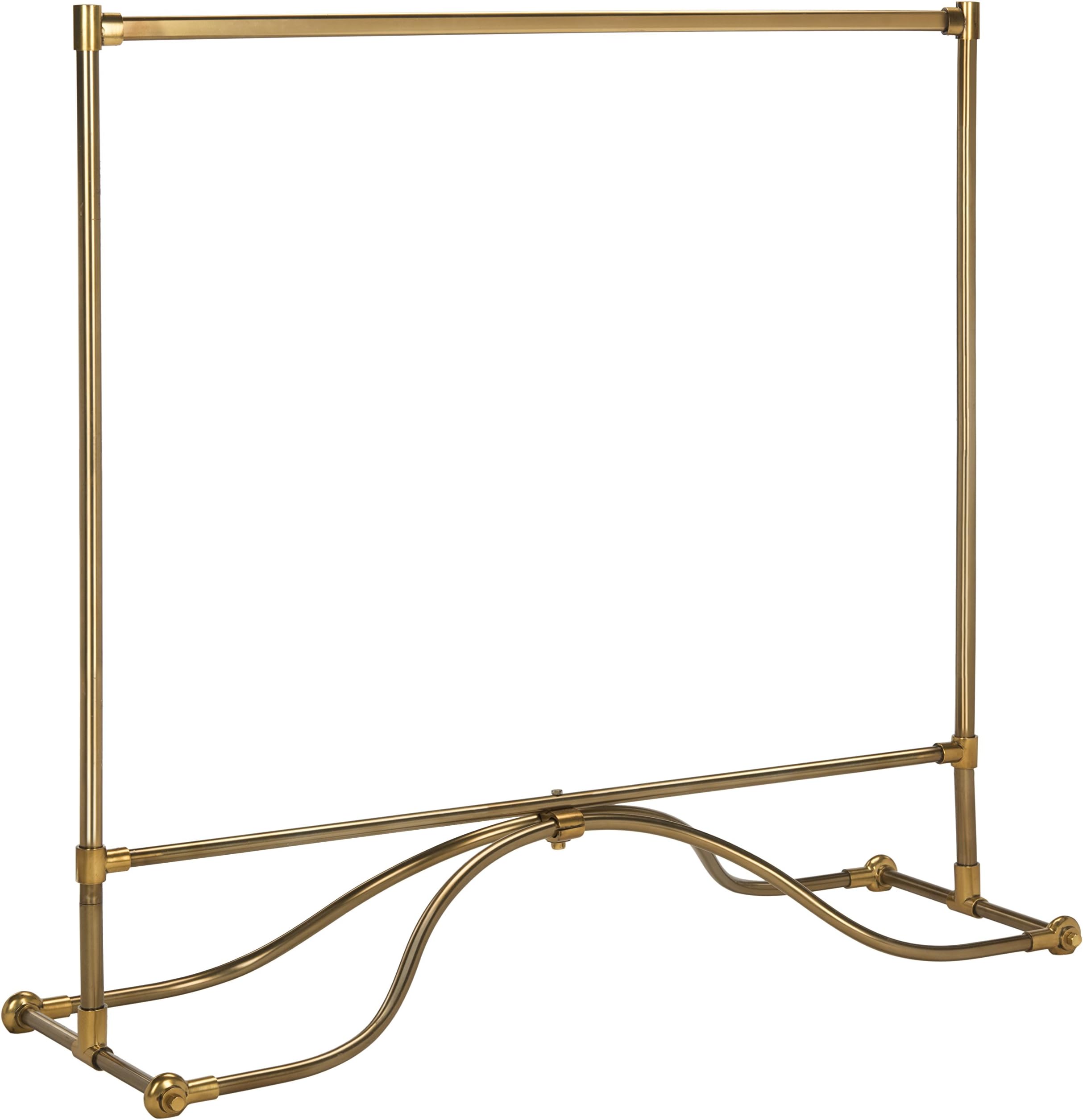 happimess HPM2002A Lila 57.2" Modern Coat Rack, Brass