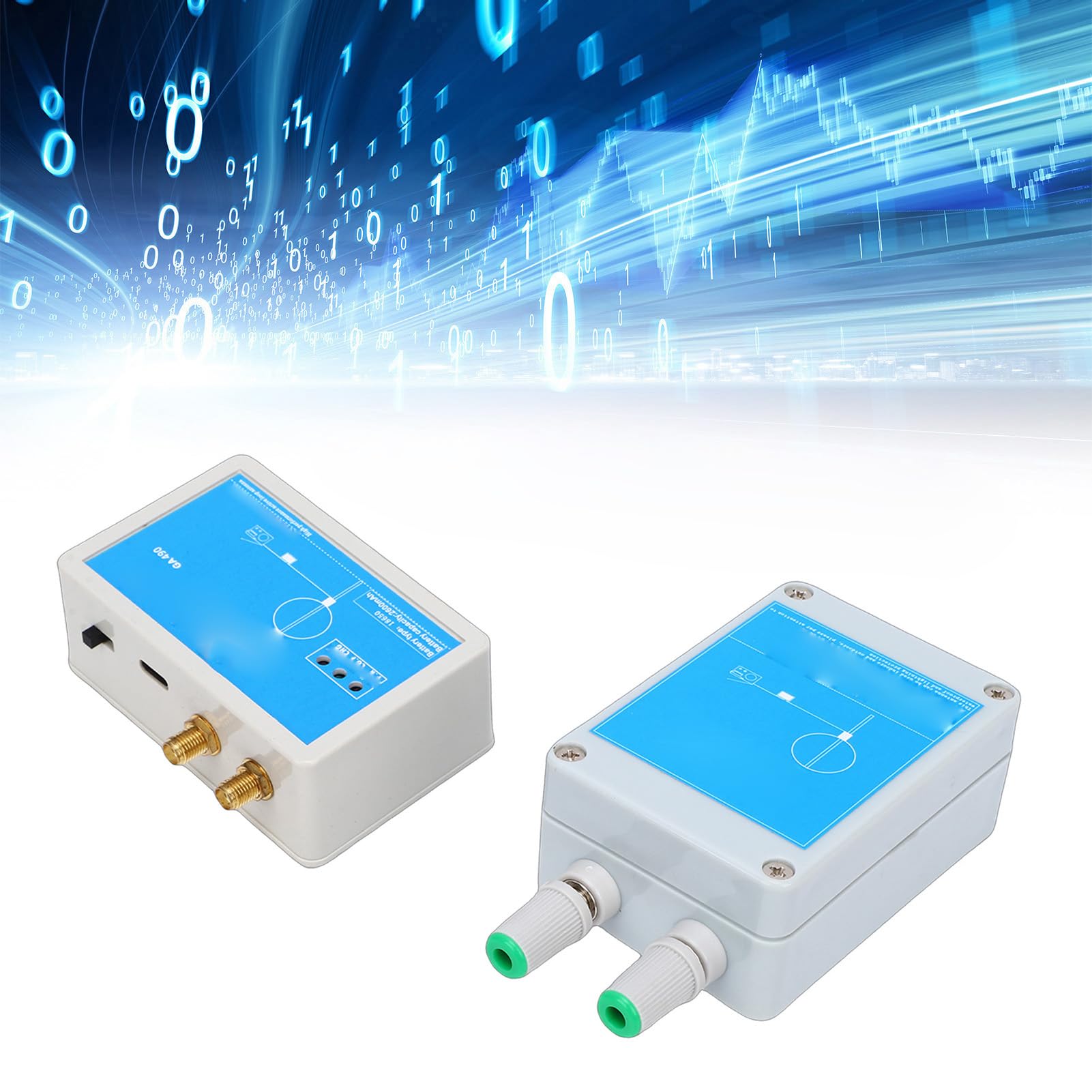 Bewinner Ad Anello Attiva 100kHz-179MHz MW SW Radio Ad Onde Corte per Esterni con Batteria da 2600mAh, Anello SDR Portatile per Desheng TEF6686, 19,7 Pollici / 50 Cm (15M)