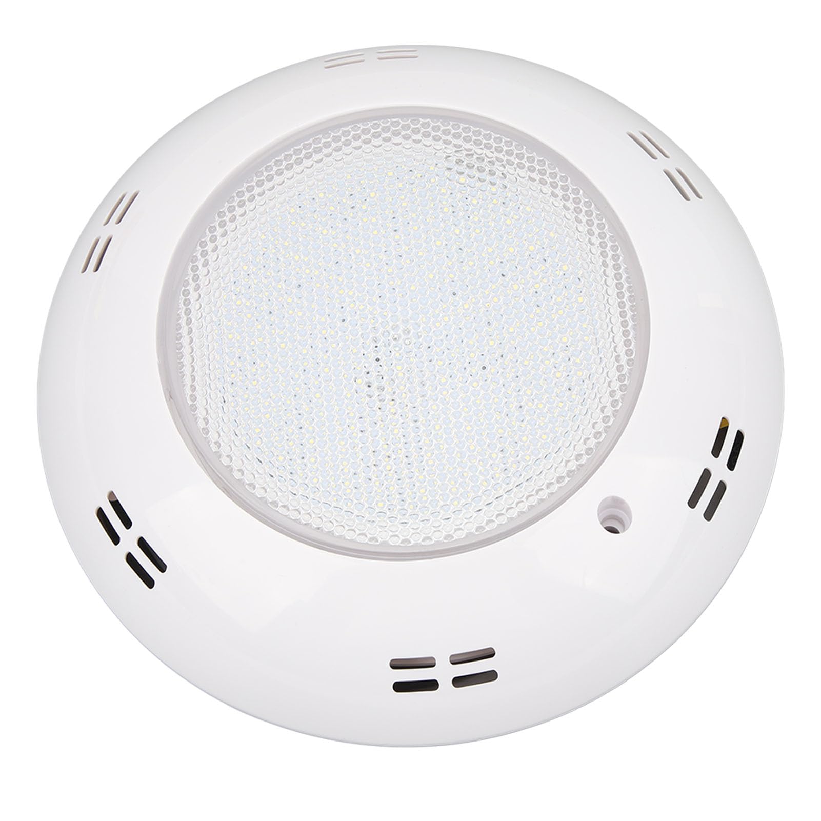 Naroote Unterwasserleuchten, IP68 Wasserdichte LED-Schwimmbadleuchten, 9,1 Zoll Durchmesser 6,1 Fuß Kabel, 18 W Helle LED für den Garten (weißes Licht)