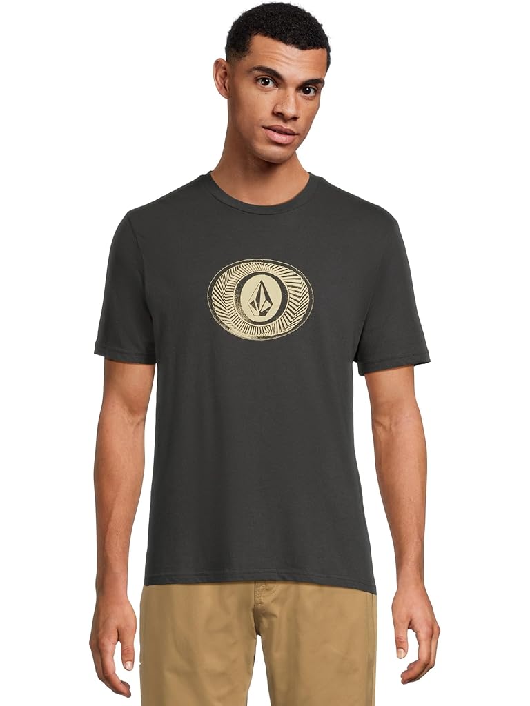 Black Volcom Buckel Up Tee