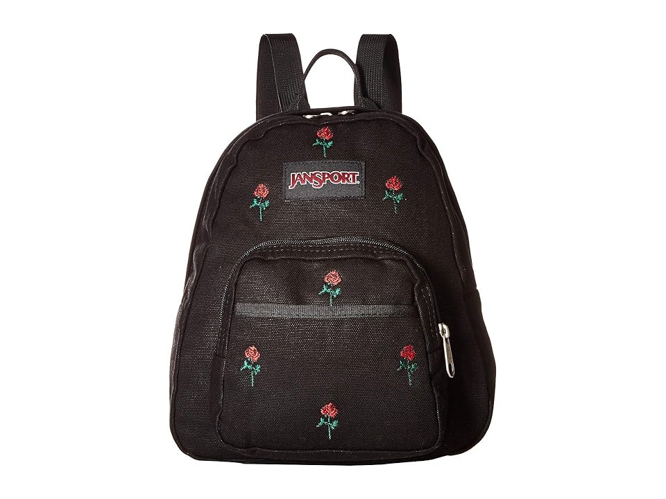 

JanSport Half Pint FX (Embroidered Roses) Backpack Bags