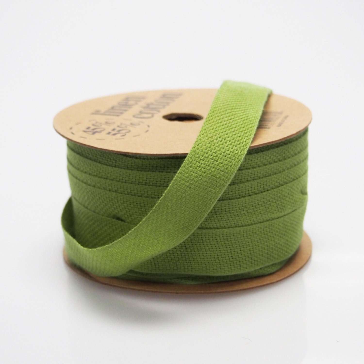 Amazon.com: PoshNPretty Cotton Linen Blend Fabric Ribbon, 5