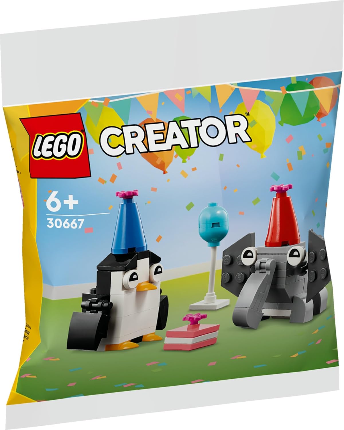 BRICKCOMPLETE Lego Creator Set: 31148 Roller Skates & 30667 Animal Birthday Party