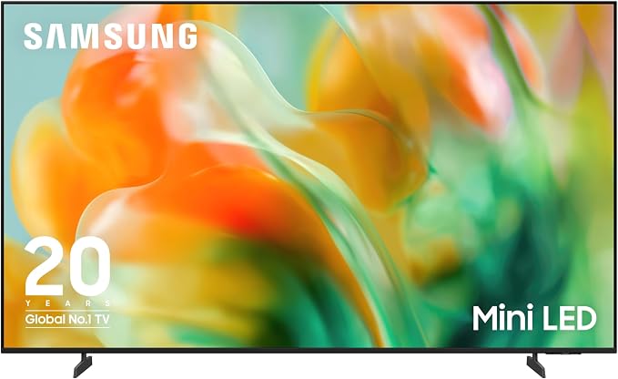Samsung 75 inch Mini LED TV, M80H, 144Hz Refresh Rate, Mini LED HDR with Pure Colour Spectrum, Q4 AI Gen 2 Processor, Smart TV, 4k Upscaling, Dolby Atmos, Samsung TV, Television (UN75M80HAFXZC, 2026)