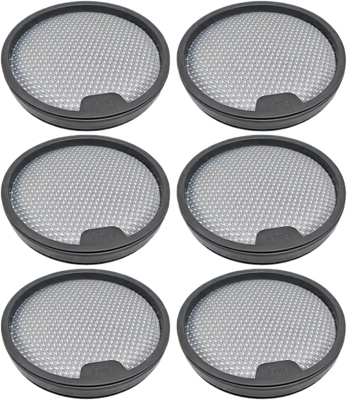 parts Pre-Filter, Compatible for Dreame T10, T20, T30, Compatible for Xiaomi G9, G10, Handheld Vacuum Sweeper Accessories(Filter 6 pcs)