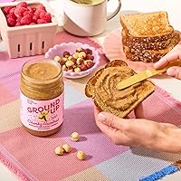 Vista 6 de GROUND UP PDX Mantequilla de nuez Almendra Oregon Avellana, 12 OZ