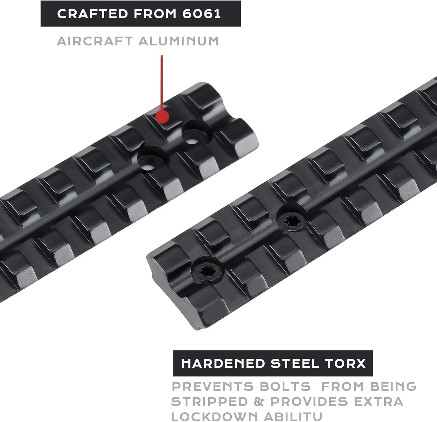 UYUYHJS Ruger 10/22 Picatinny Rail Mount for Scopes and Optics, Included 5 Hardened Steel Torx Screws and Torx-L Key Tamperproof Allen Wrench,Ruger 10 22 Accessories,Easy Install. : Sports & Outdoors