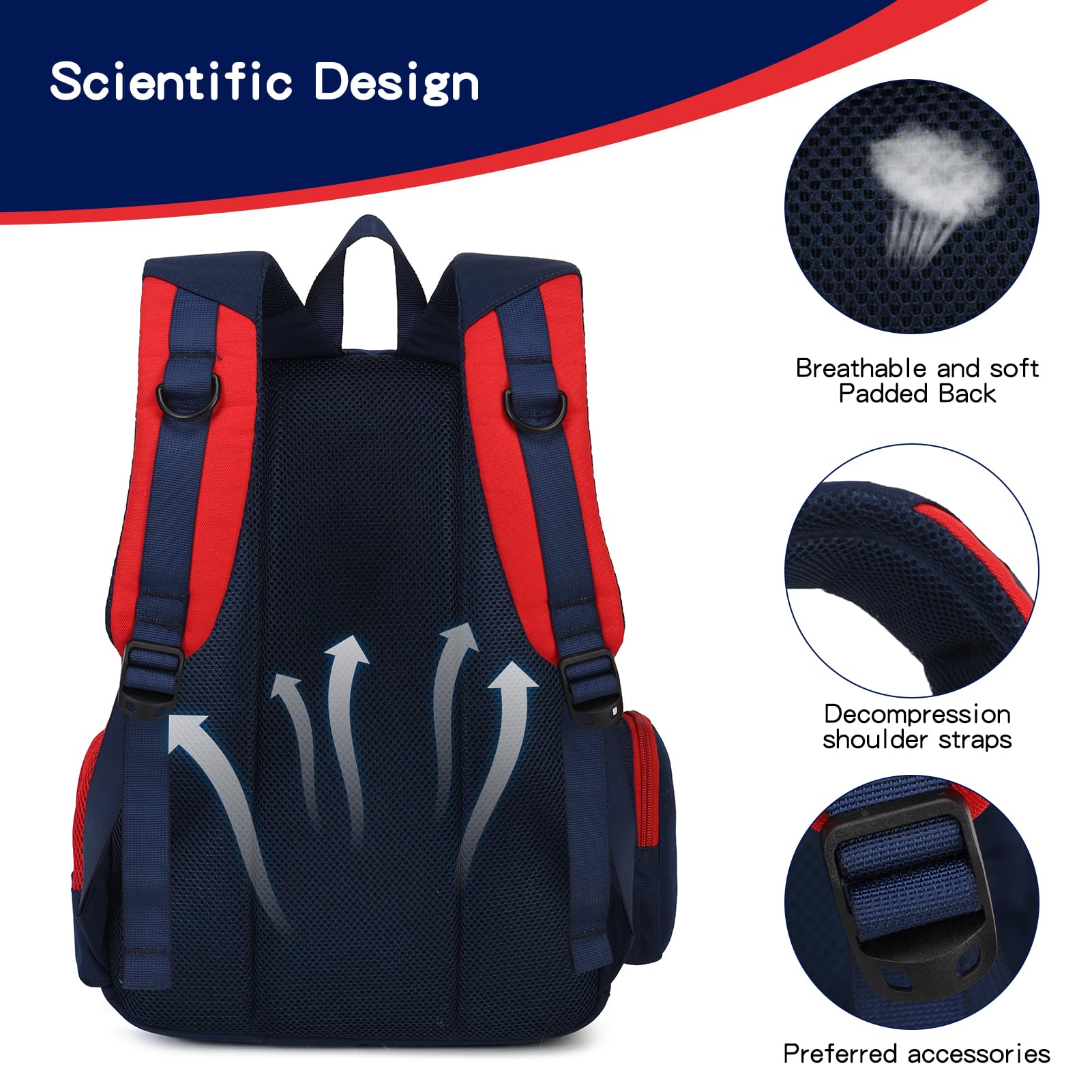 SIVENKE Zaino per Bambini per 5-10 Anni Bambini Zaino Daypack Borsa da Scuola Zaini Zaino Scuola Cartella Ragazzi Ragazze