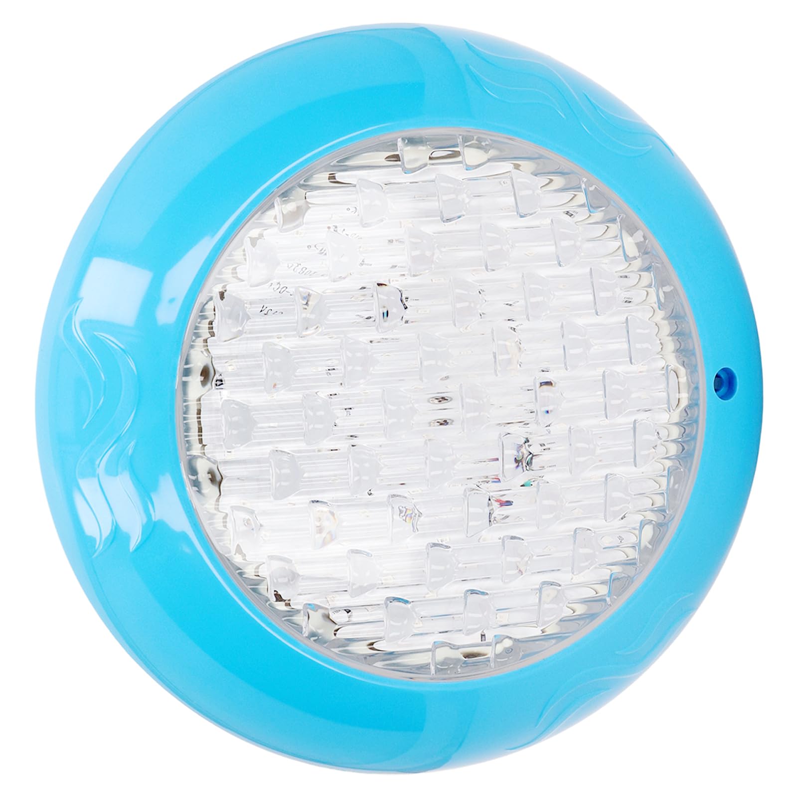 FTVOGUE LED-Schwimmbadlampe, ABS-PC, LED-Unterwasserlicht, AC 12 V, 35 W, RGB mit Fernbedienung, IP68, Wandmontage, Poolleuchte für Schwimmbäder, Spa, Brunnen, Teich