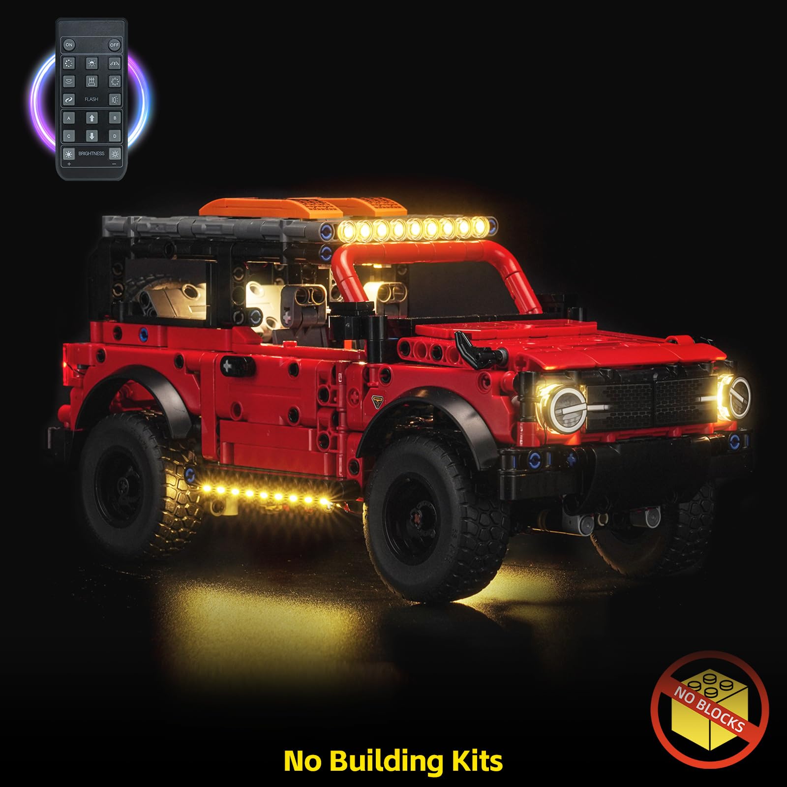 Amazon.co.jp: BrickBling LED照明 レゴテクニック フォード ブロンコ