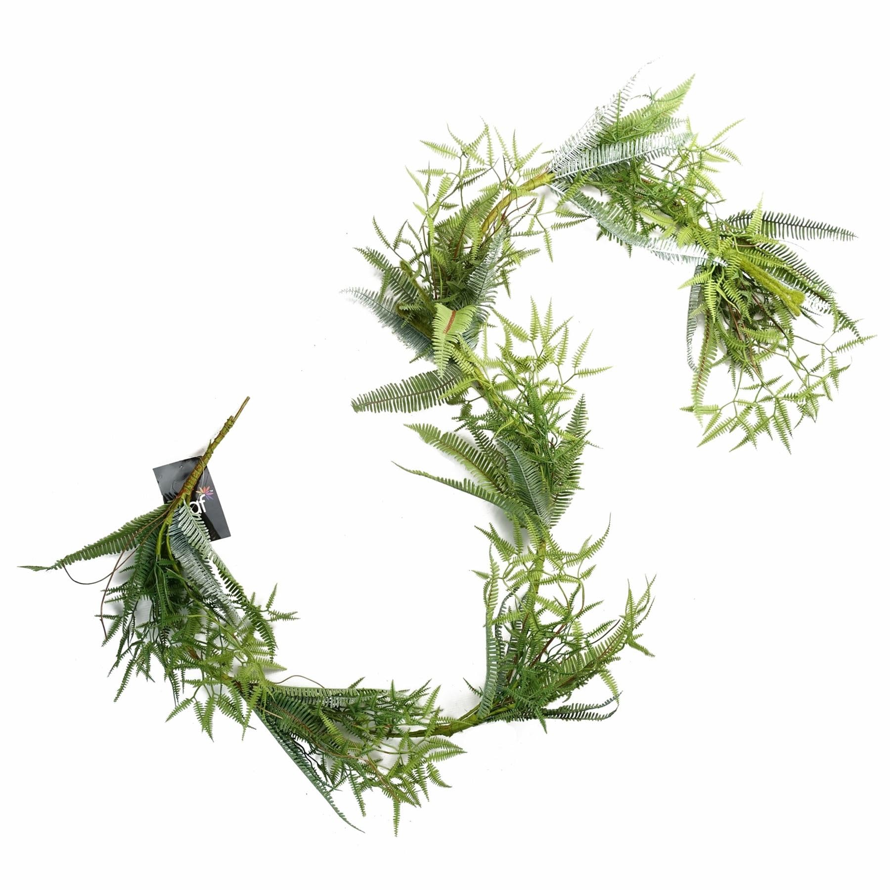 Leaf 180Cm Artificial Trailing Hanging Fern Garland Plant Realistic from B&Q