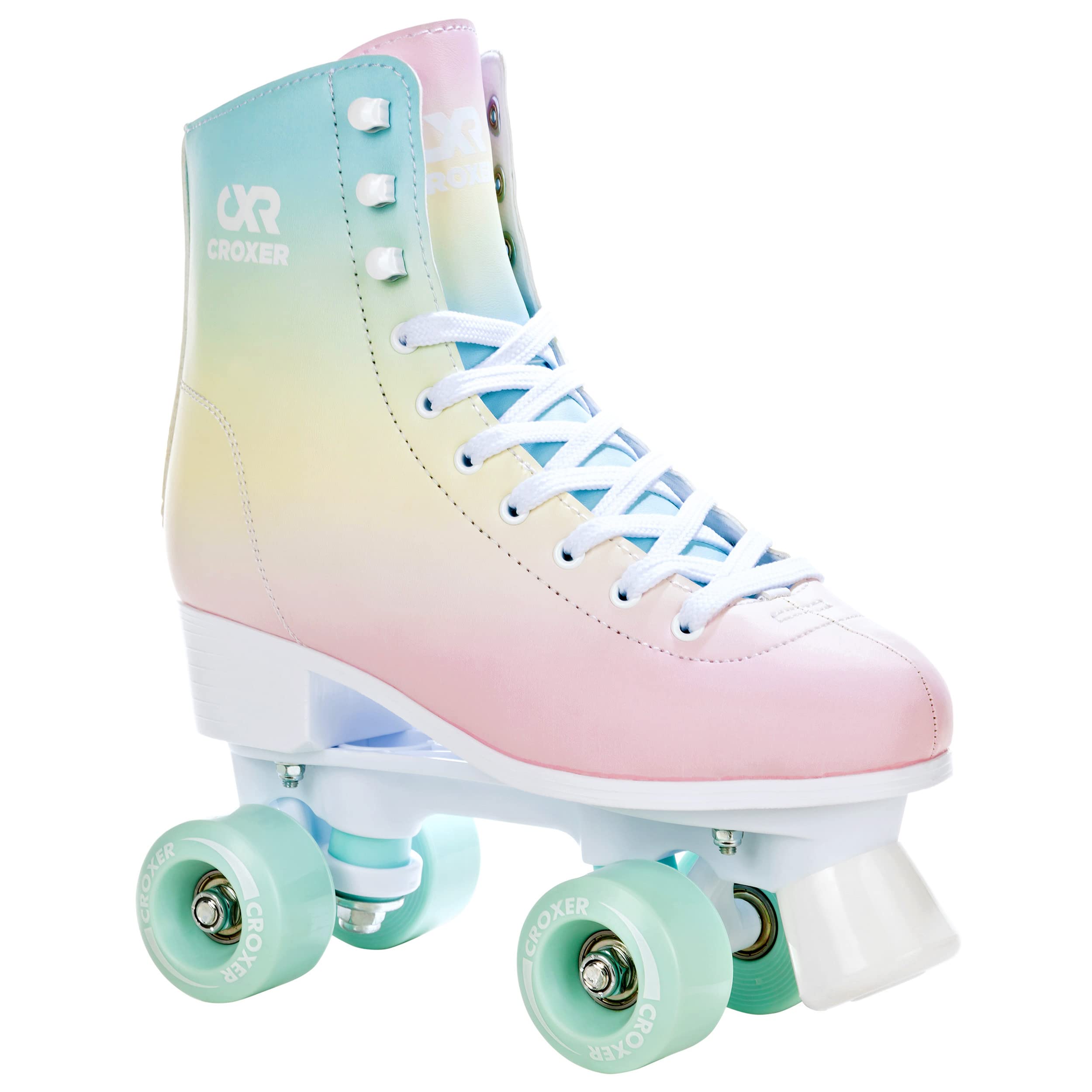 Patines de Ruedas Lea Verde y Rosa