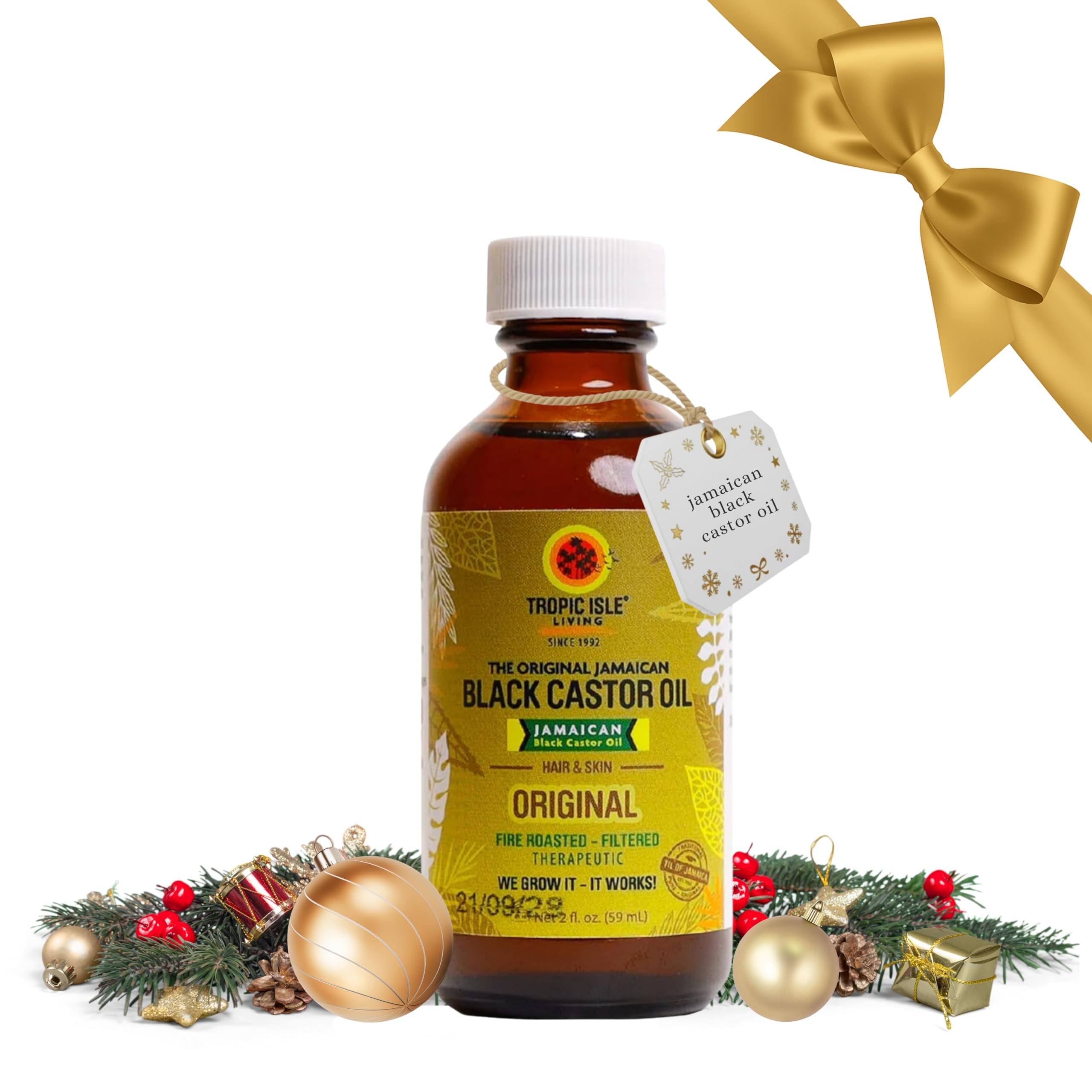 Tropic Isle Living Jamaican Black Castor Oil 2oz