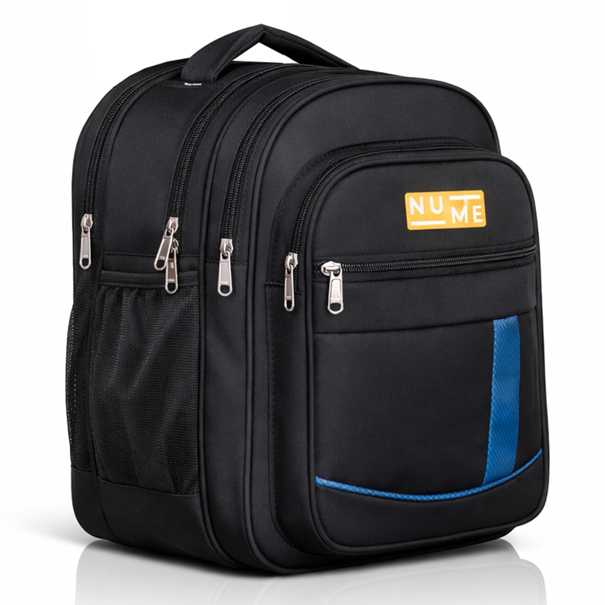 School Backpack for Students | Lightweight Water Resistant Bag with 3 Compartments, Bottle Pocket & Padded Shoulder Straps | Durable Daily Use School Bag for Boys & Girls-image-19