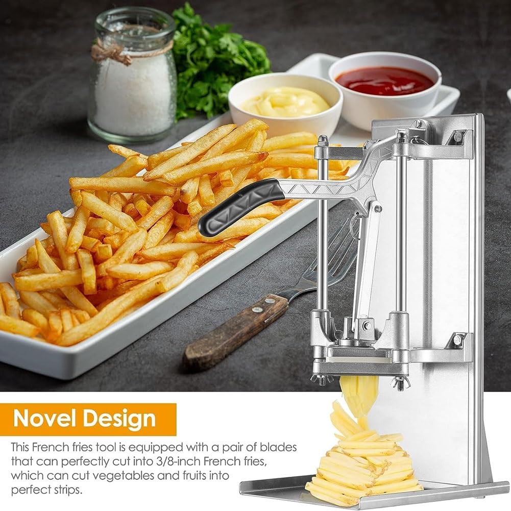 Electric Slicing Machine Electric Vegetable Slicer Electric Vegetable Slicer, Commercial French Fry Cutters,Manual Potato Cutters, Stainless